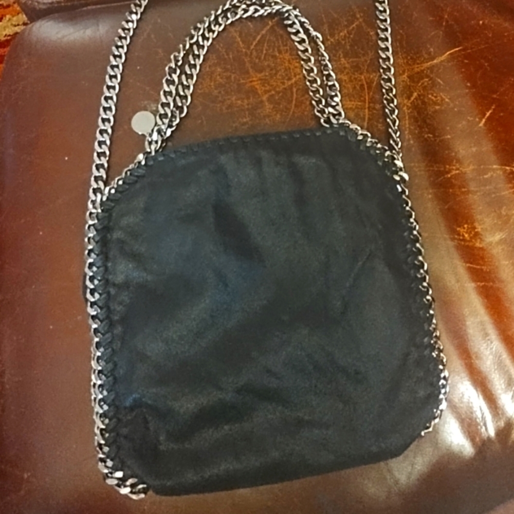 Stella McCartney Shoulder Bag Plain Black
